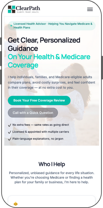 ClearPath mobile preview